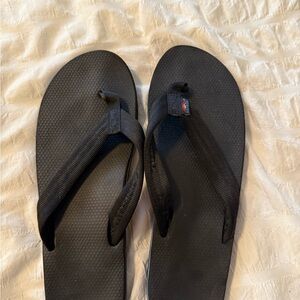 Rainbow Black Women's Sandals